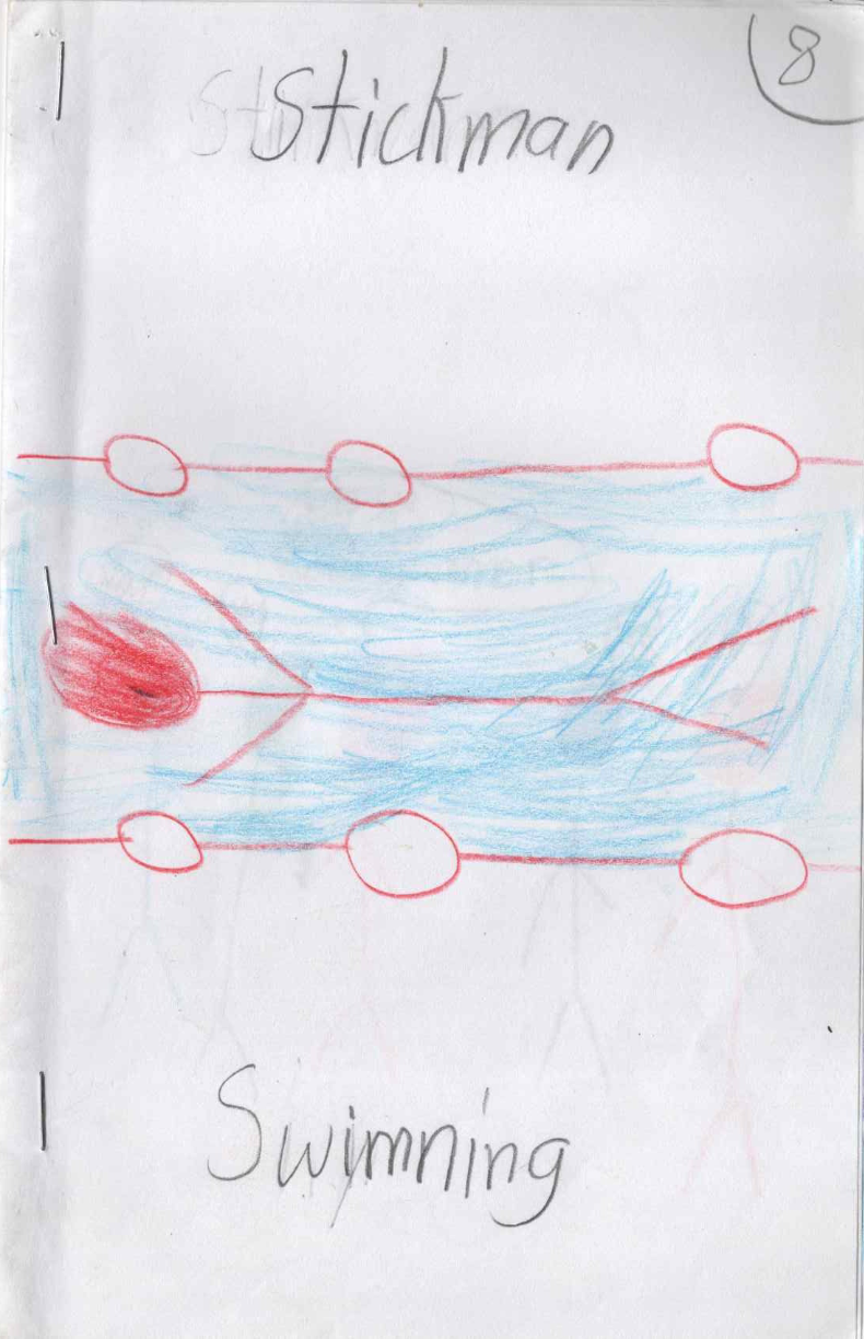 Stickman Swimming